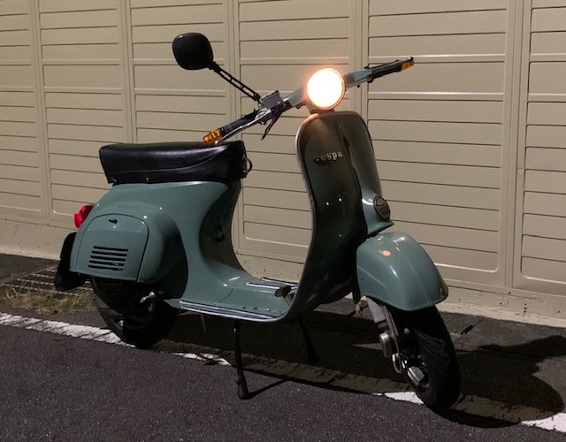 ベスパ　50s ボロボロ　シルバー　部品取り ベスパ50s ボロボロシルバー部品取り